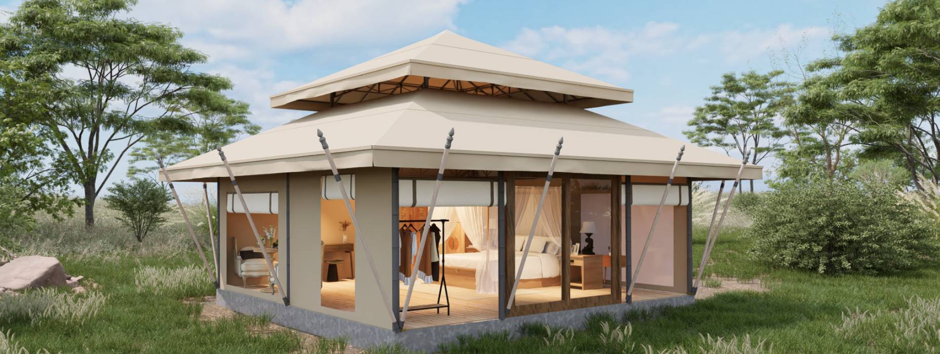 康县户外野奢帐篷